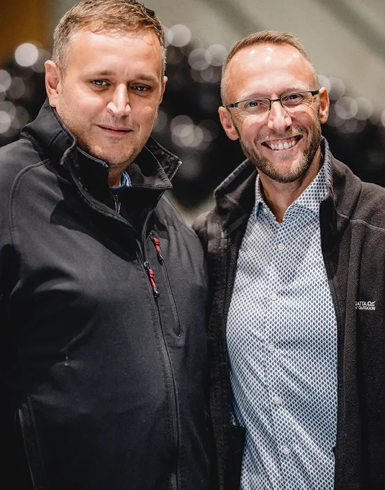 Konrad Klausa und Stefan Petrov, beide Geschäftsführer von Kögler